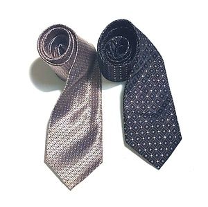 Lot of 2 U.S. Polo Association 100% Silk ties